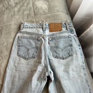 Levi Vintage 512 Light Wash Jeans